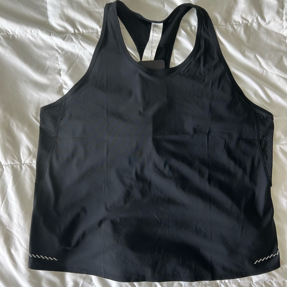Fabletics Black One Lite Tank NWT